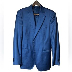 Peter Millar Blue Full Suit 42T 42L, 36x32 pants
